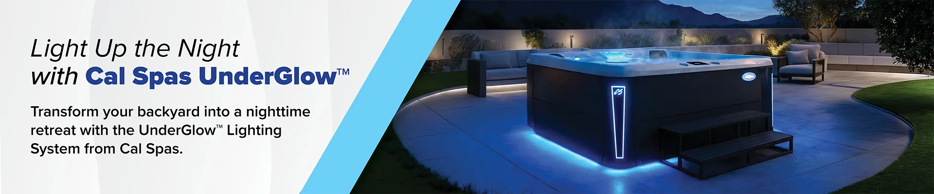 Calspas hot tub being used in a family setting - Longview